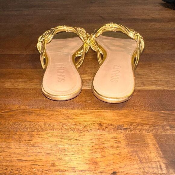 NWOB Schutz Soffy Flat Sandal - Picture 6 of 10